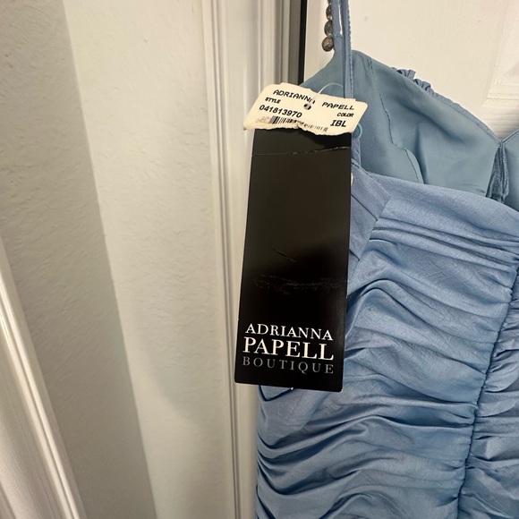Adrianna Pappell light blue dress size 6 - Picture 7 of 8